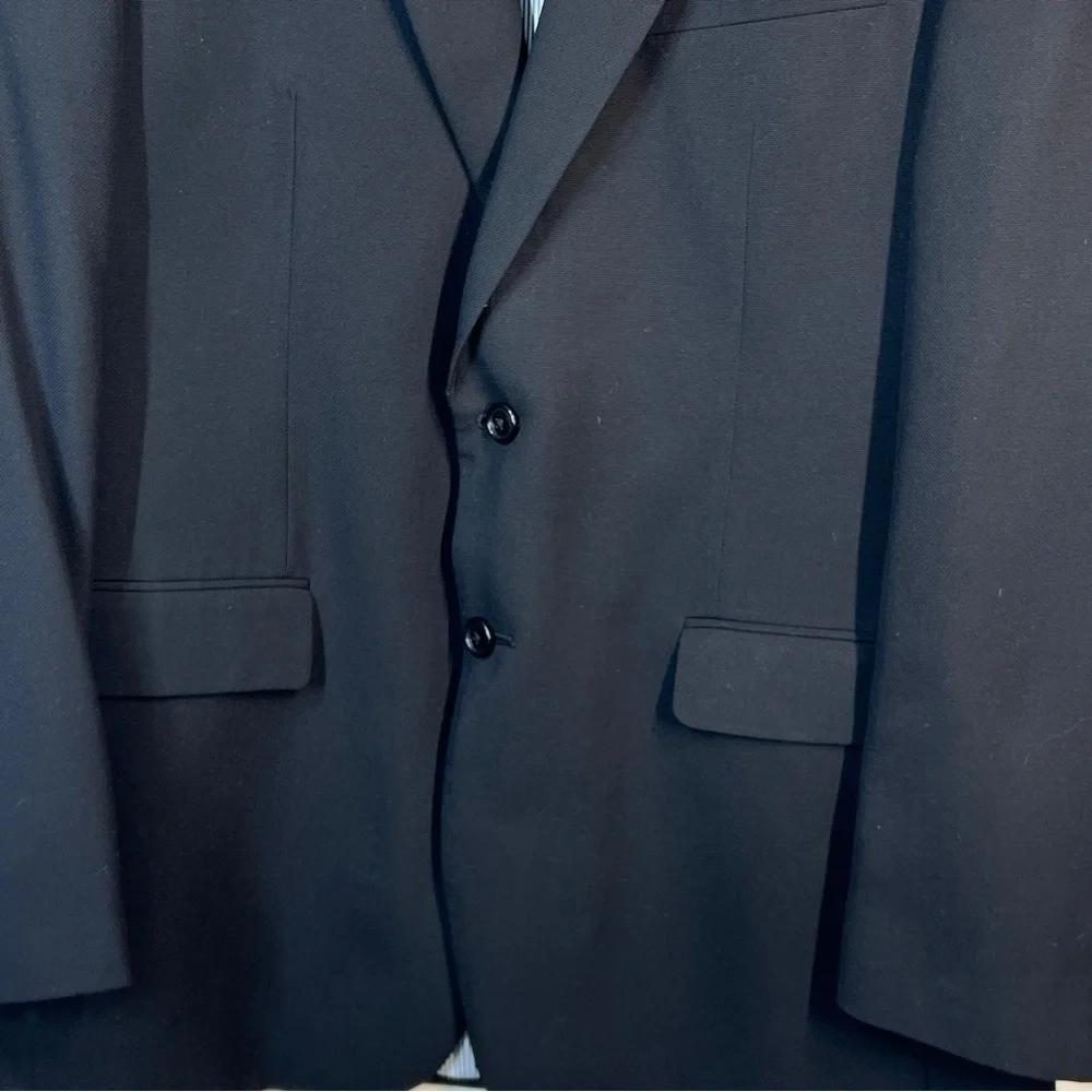CROFT & BARROW Men’s Suit Coat Dark Navy Blue Size 42R